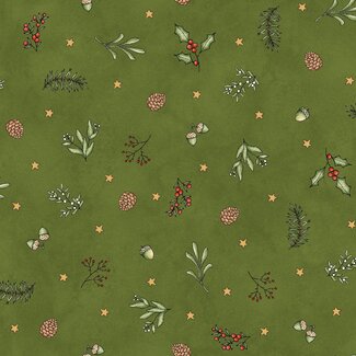 Kerst-stoffen Homemade Holidays - Tiny Greens