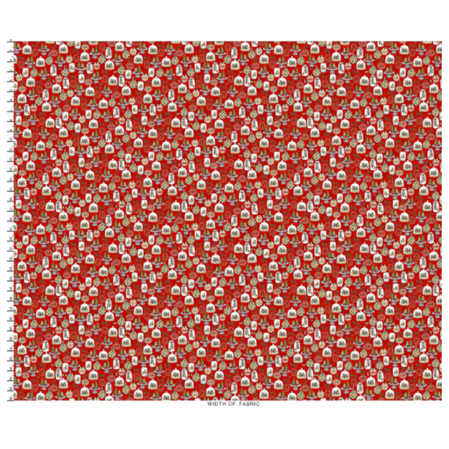 Homemade Holidays - Centerpieces Red