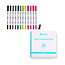 LOKLiK - Dual Tip Brush Pens - 12 kleuren