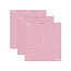LOKLiK - Cutting Mat - Roze - Fabric Grip - 3pcs