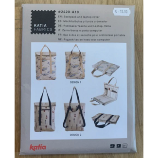Katia Fabrics - Rugzak en Laptophoes