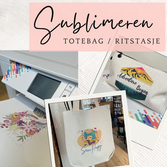 Workshop: Sublimeer je eigen totebag/ritstasje