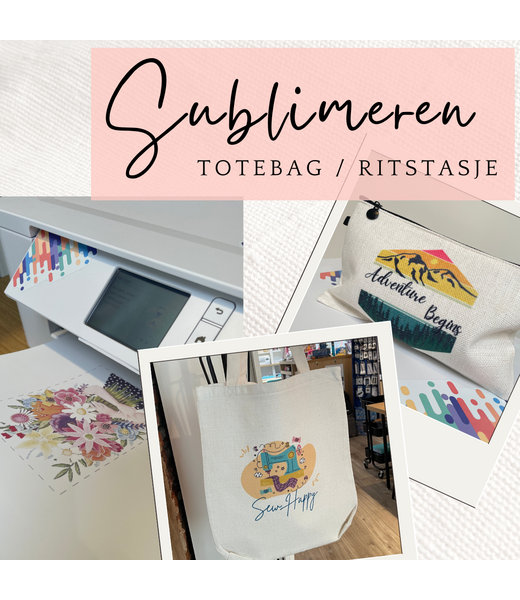 Workshop: Sublimeer je eigen totebag/ritstasje