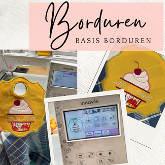 Workshop borduren:  basis appliqueren