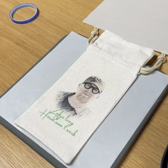 Workshop: Sublimeer je eigen totebag/ritstasje/mok