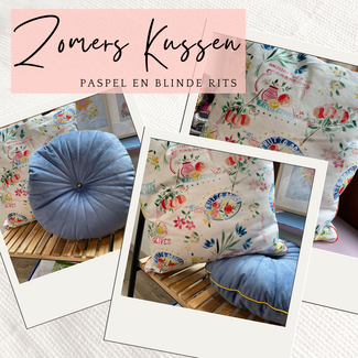 Workshop: Zomers kussen