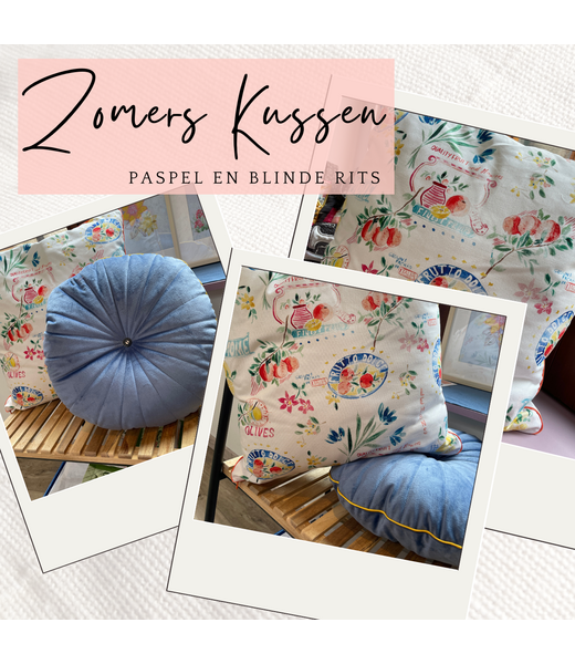 Workshop: Zomers kussen