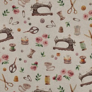 Canvaskatoen - Linnen Look - Sewing Kit