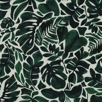 Canvaskatoen - Digital Leaves - Groen