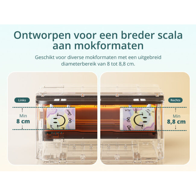 Loklik - Auto Mug Heat Press - Mokkenpers