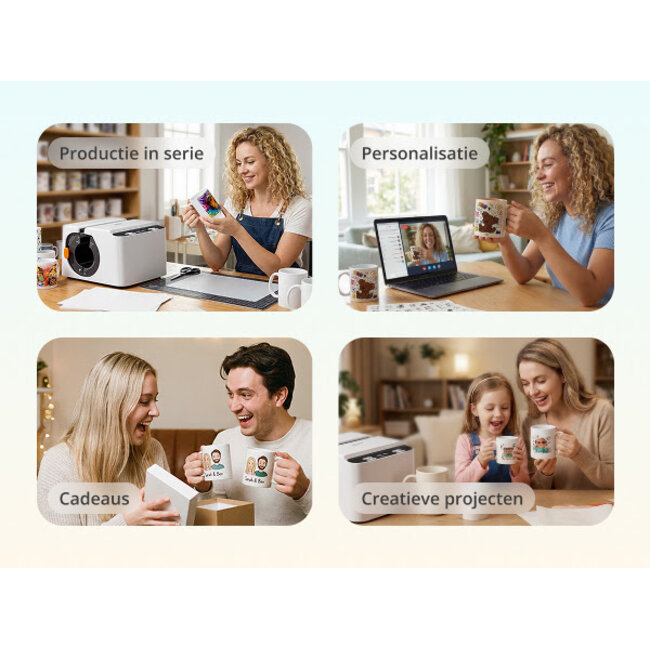 Loklik - Auto Mug Heat Press - Mokkenpers