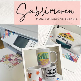 Workshop: Sublimeer je eigen totebag/ritstasje/mok