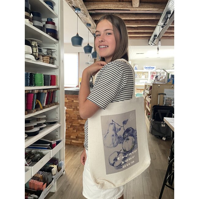 Workshop: Sublimeer je eigen totebag/ritstasje/mok