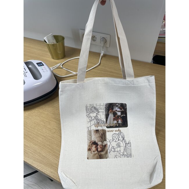 Workshop: Sublimeer je eigen totebag/ritstasje/mok