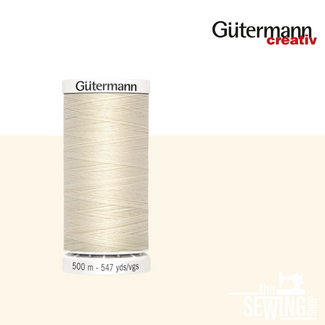 Gutermann - Universeel naaigaren 500 mtr - Licht Ecru