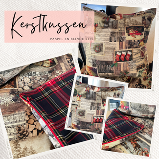 Workshop: Kerstkussen