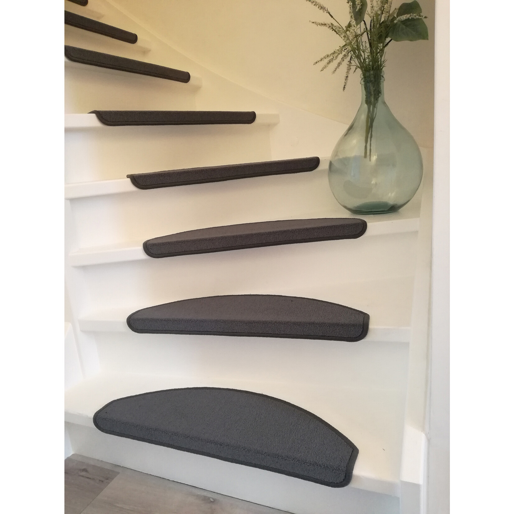 Elite Trapmatten Trapmat Elite Grijs  (halve maantjes)