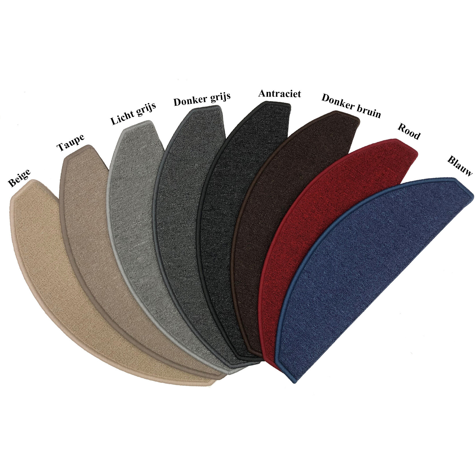 Elite Trapmatten Trapmat Lima Licht Grijs (halve maantjes)