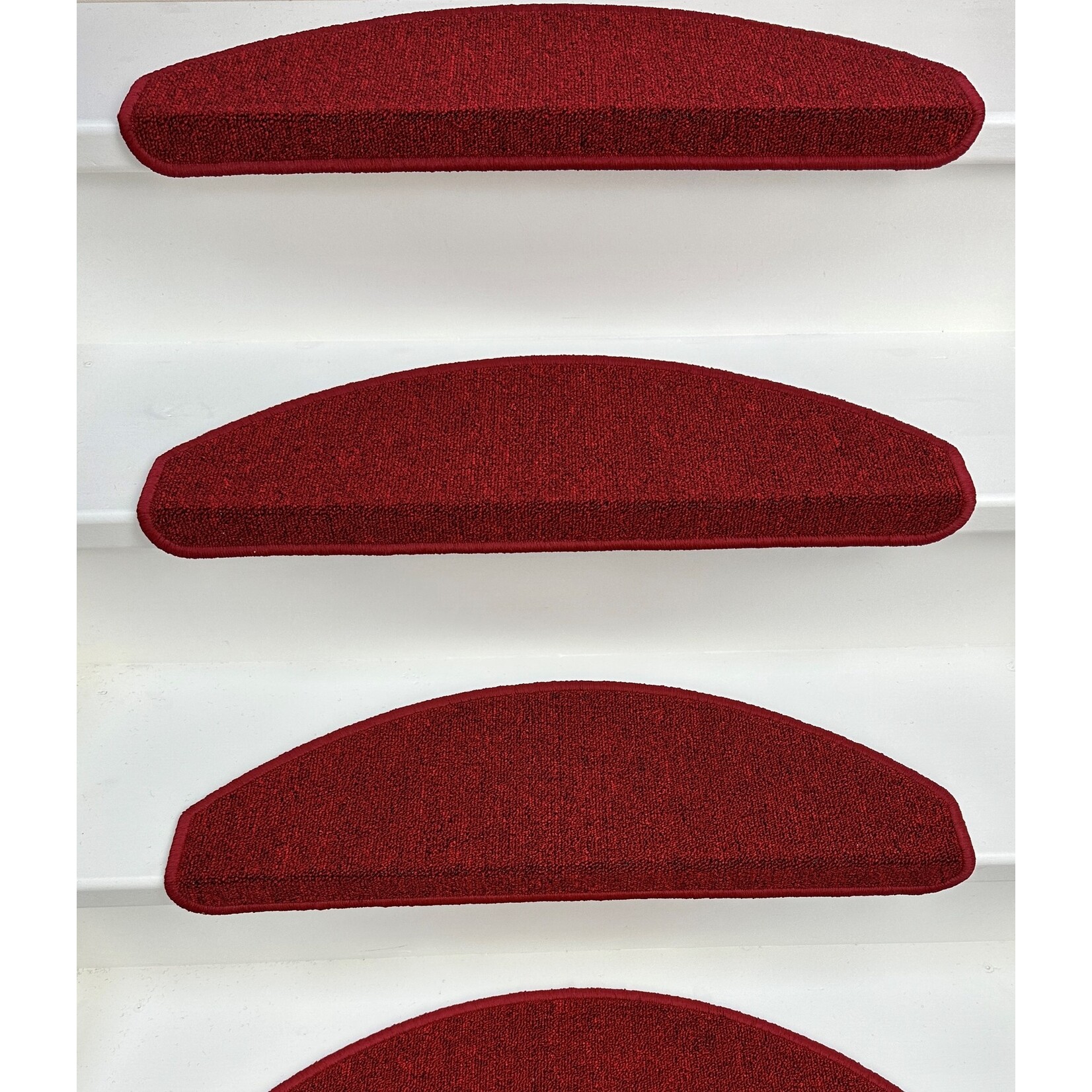 Elite Trapmatten Trapmat Lima Rood (halve maantjes)