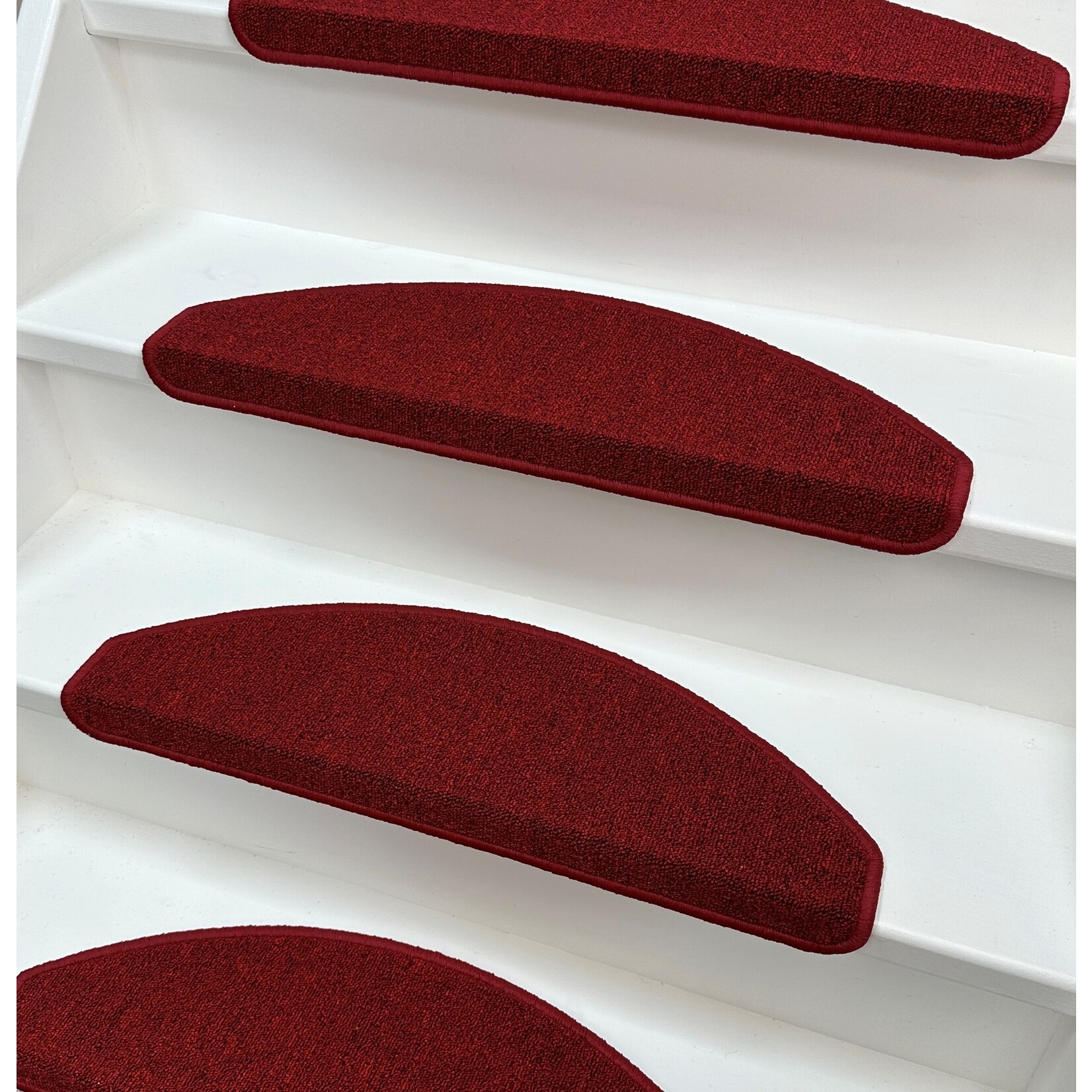 Elite Trapmatten Trapmat Lima Rood (halve maantjes)
