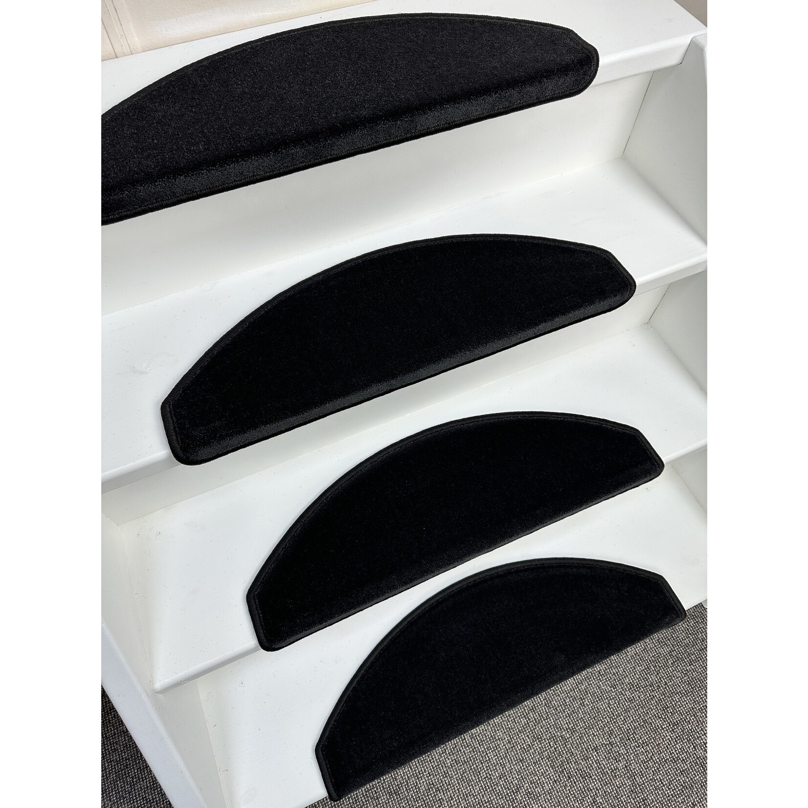Elite Trapmatten Trapmat Elite Soft Zwart (halve maantjes)