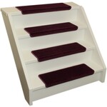 Elite Trapmatten Trapmatten Elite Soft Aubergine/ Paars rechthoekig