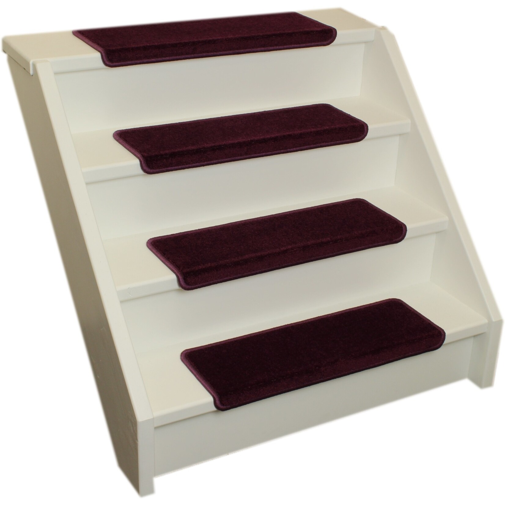 Elite Trapmatten Elite Soft Aubergine/ Paars rechte trapmat