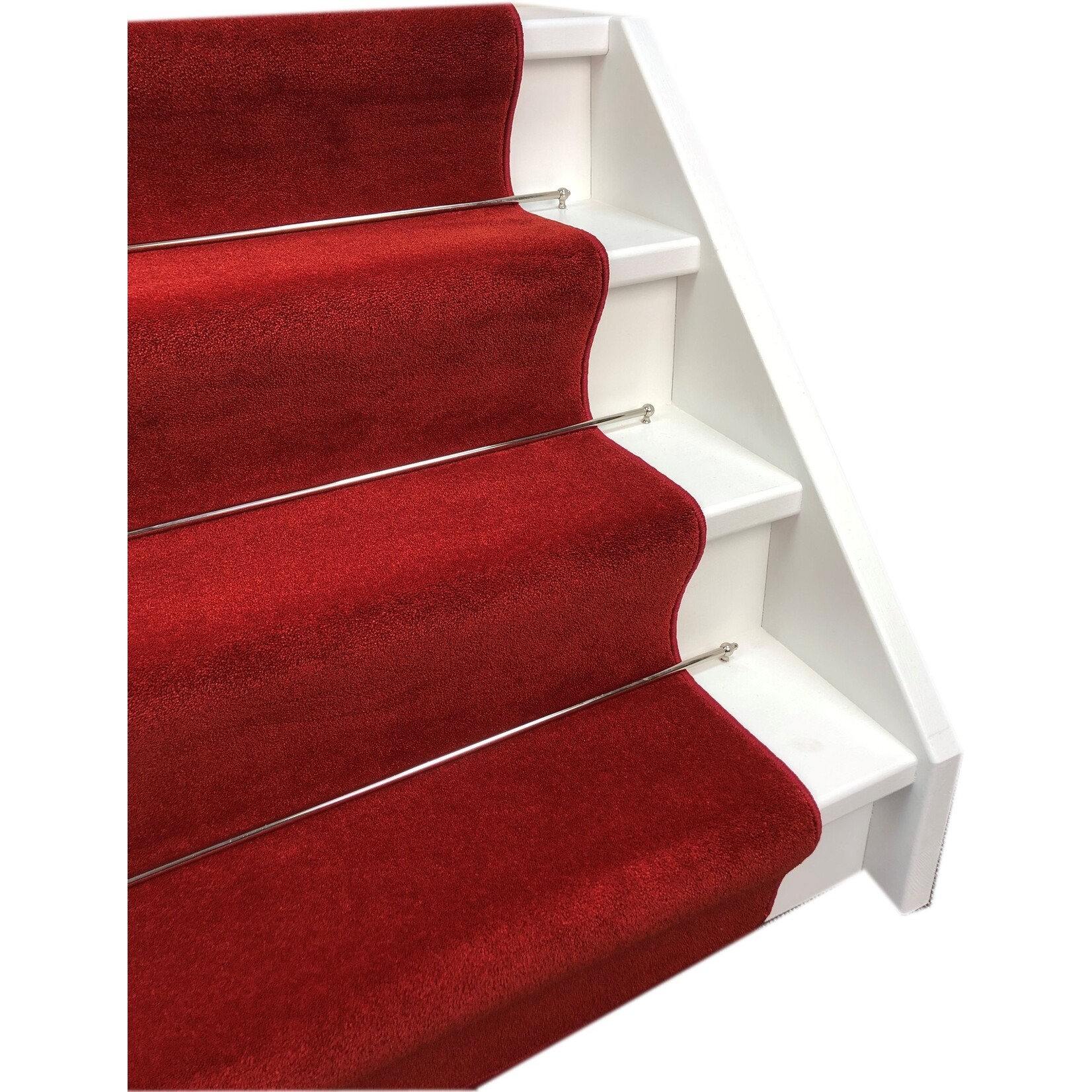 Elite Trapmatten Traploper Performance Donker rood