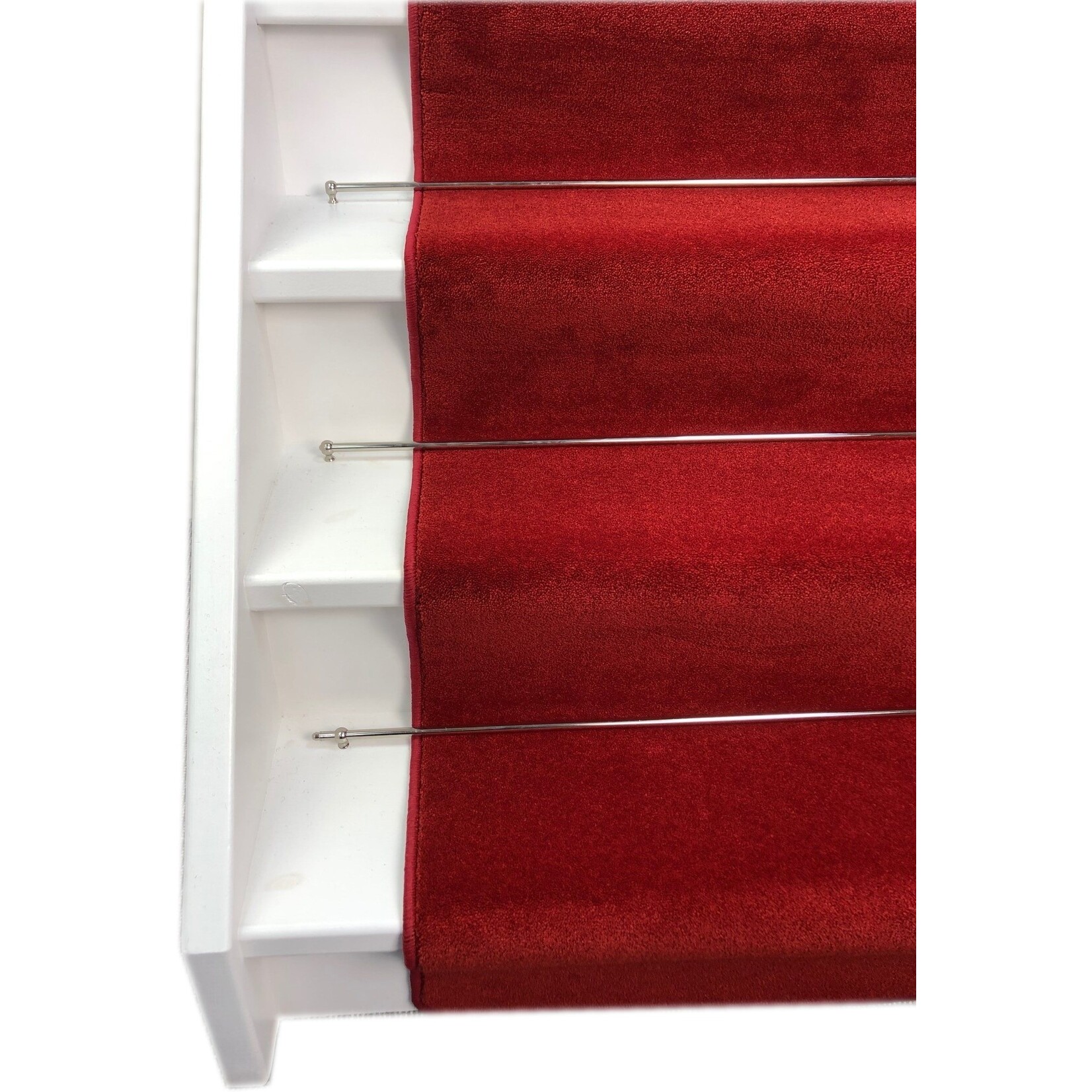 Elite Trapmatten Traploper Performance Donker rood