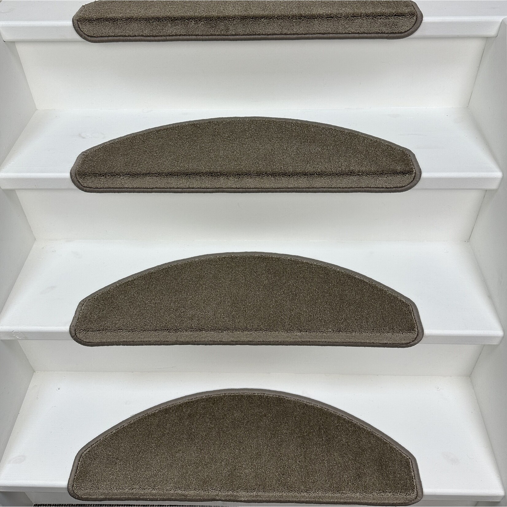 Elite Trapmatten Trapmat Softstep Taupe (halve maantjes)