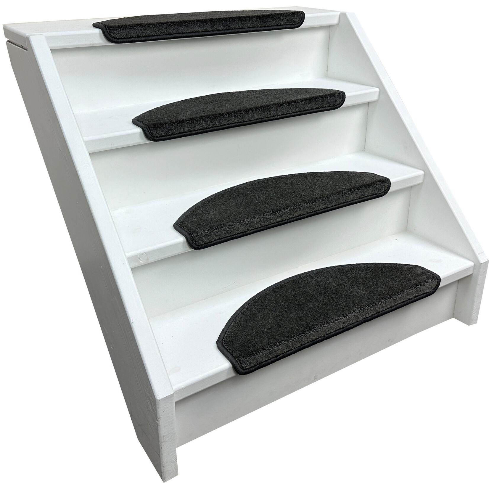 Elite Trapmatten Trapmat Softstep Antraciet (halve maantjes)
