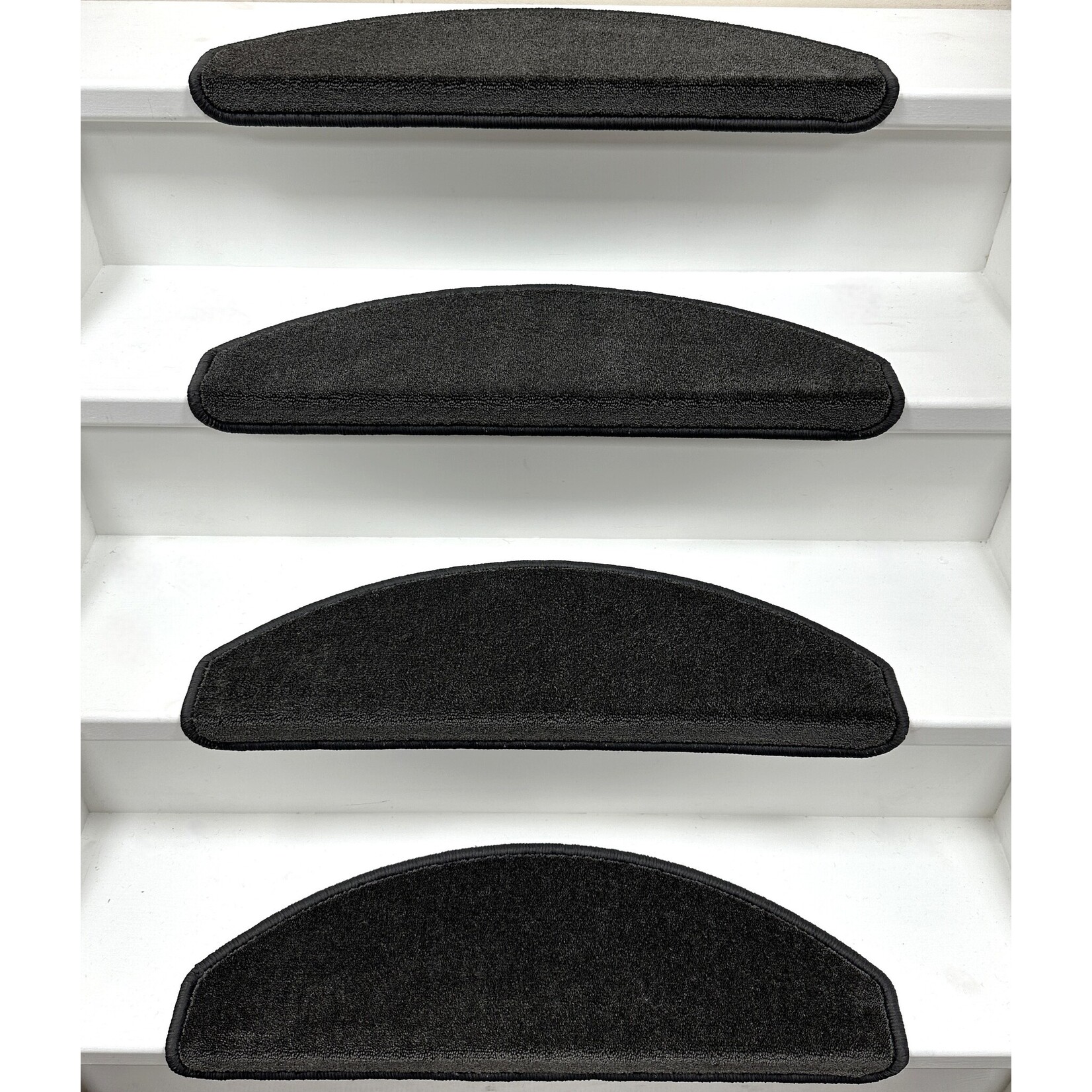 Elite Trapmatten Trapmat Softstep Antraciet (halve maantjes)