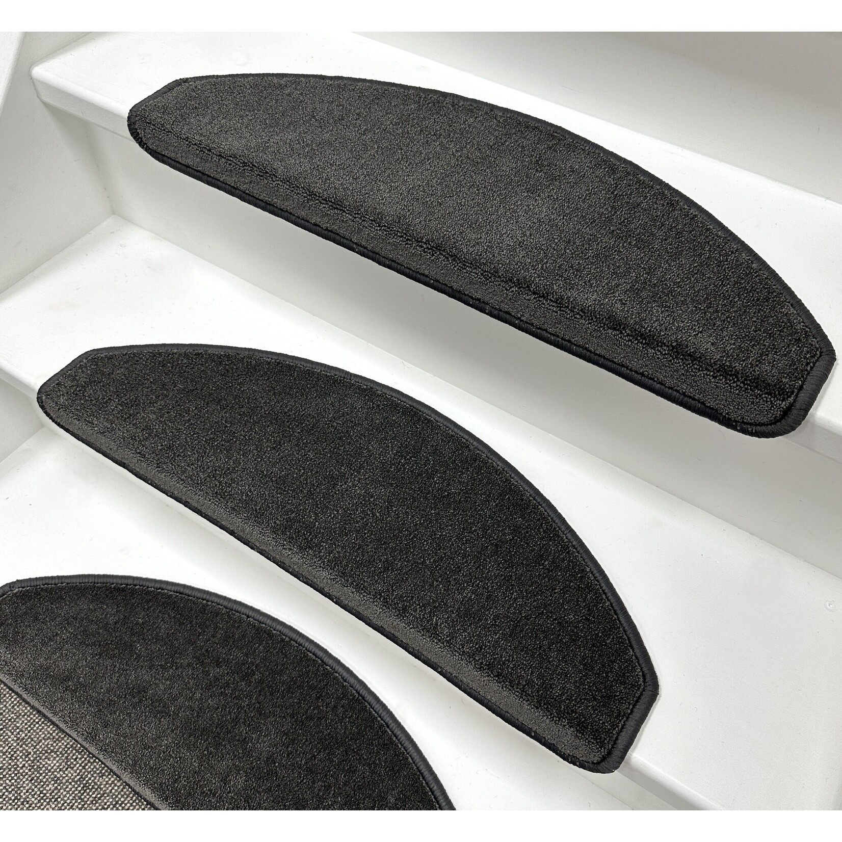Elite Trapmatten Trapmat Softstep Antraciet (halve maantjes)