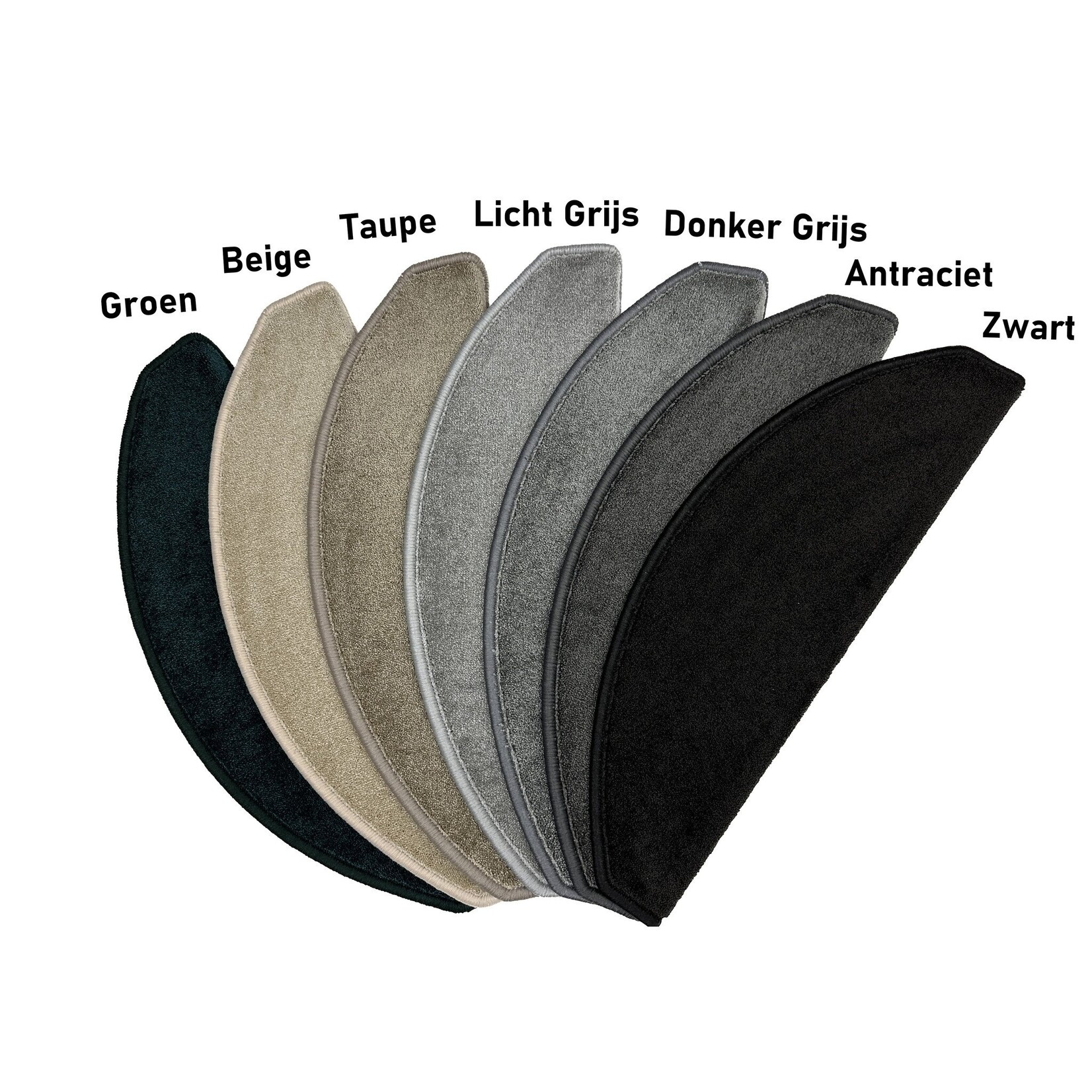 Elite Trapmatten Trapmat Softstep Licht grijs (halve maantjes)