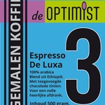 DE OPTIMIST DE OPTIMIST GEMALEN KOFFIE NUMMER 3