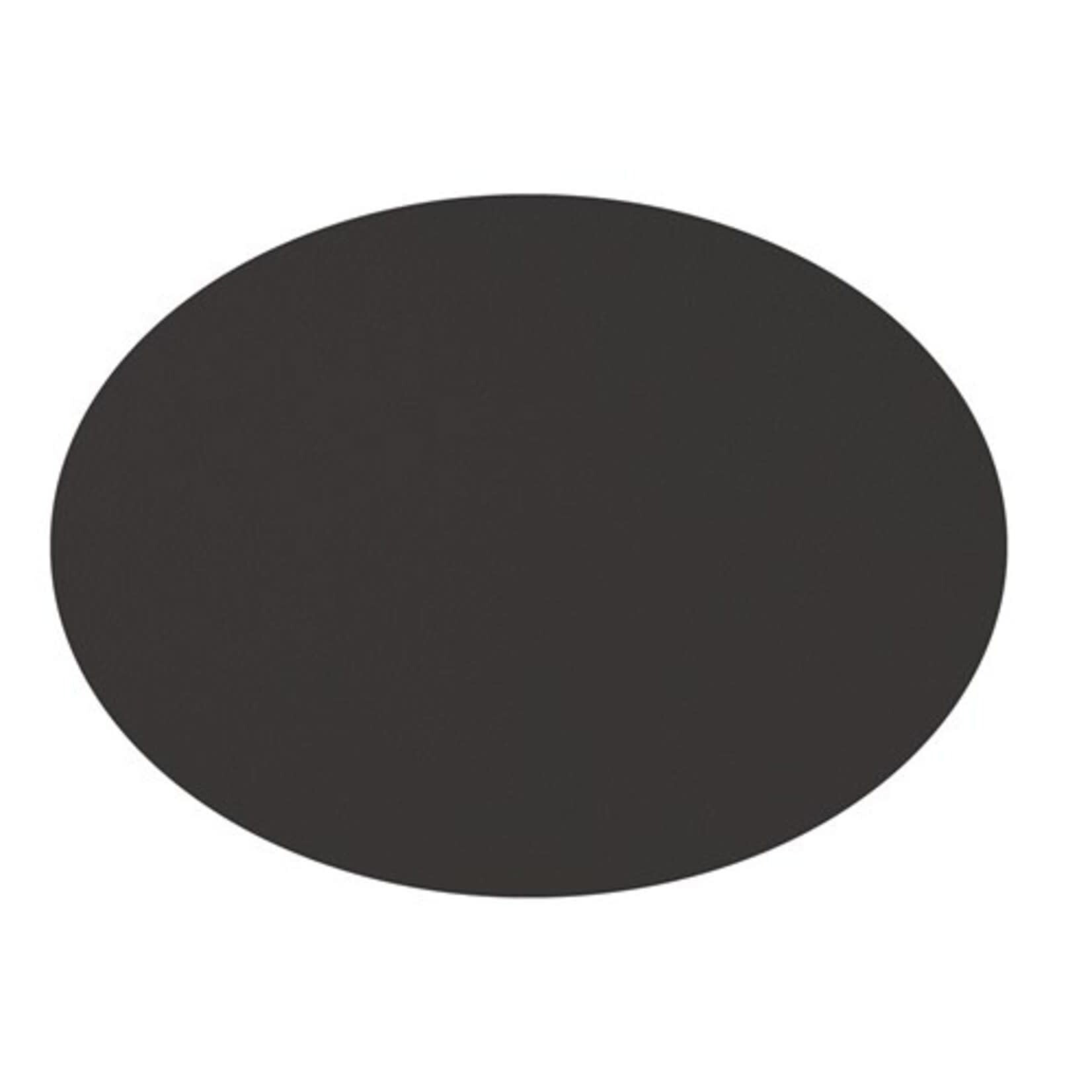 MESAPIU ZZ0436ZWART PLACEMAT OVAAL 45X30CM ZWART