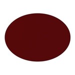 MESAPIU ZZ0436ROOD PLACEMAT OVAAL 45X30CM ROOD