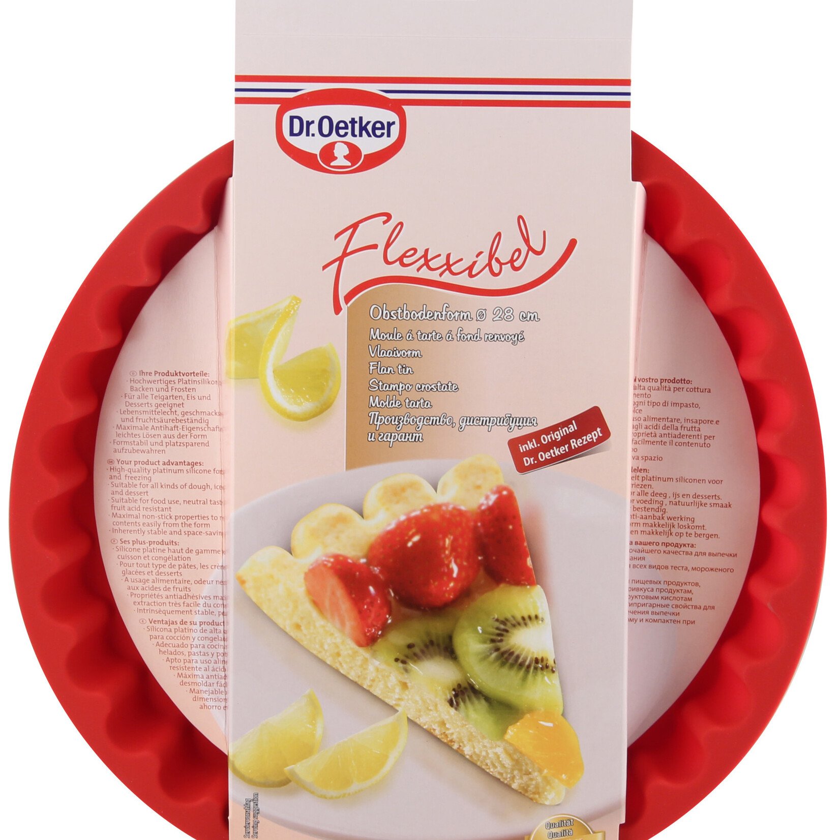 DR OETKER 1268 VLAAIVORM FLEXXIBEL 28CM - Kook en