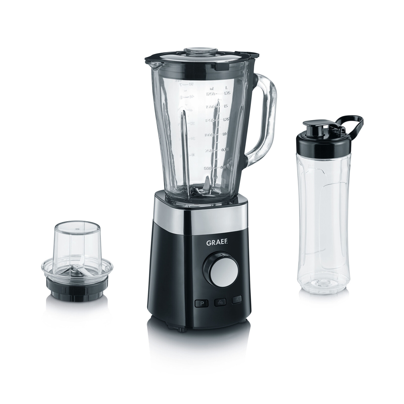 GRAEF 50502 BLENDER ZWART 1000WATT