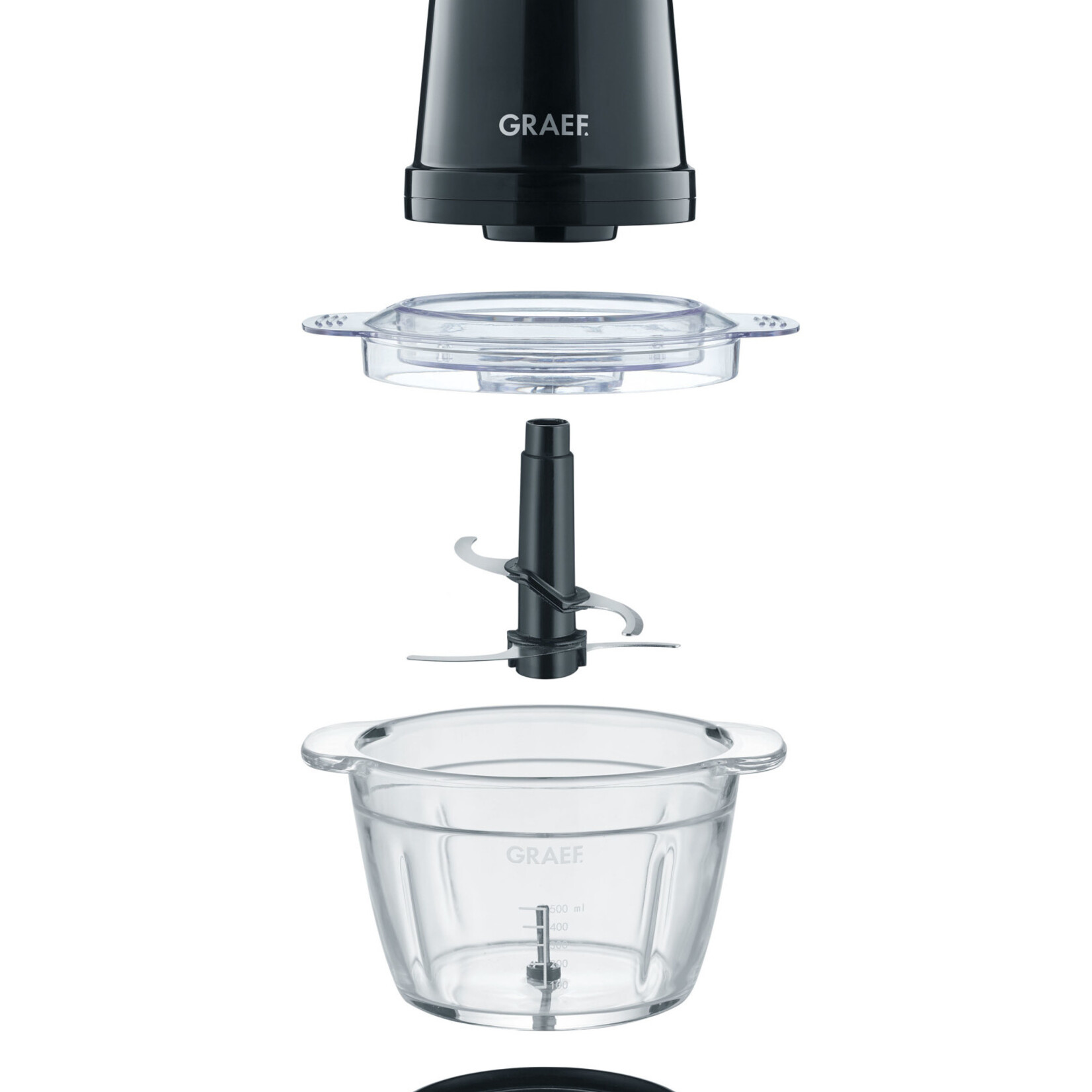 GRAEF 52502 ELECTRISCHE FOODPROSECCOR ZWART