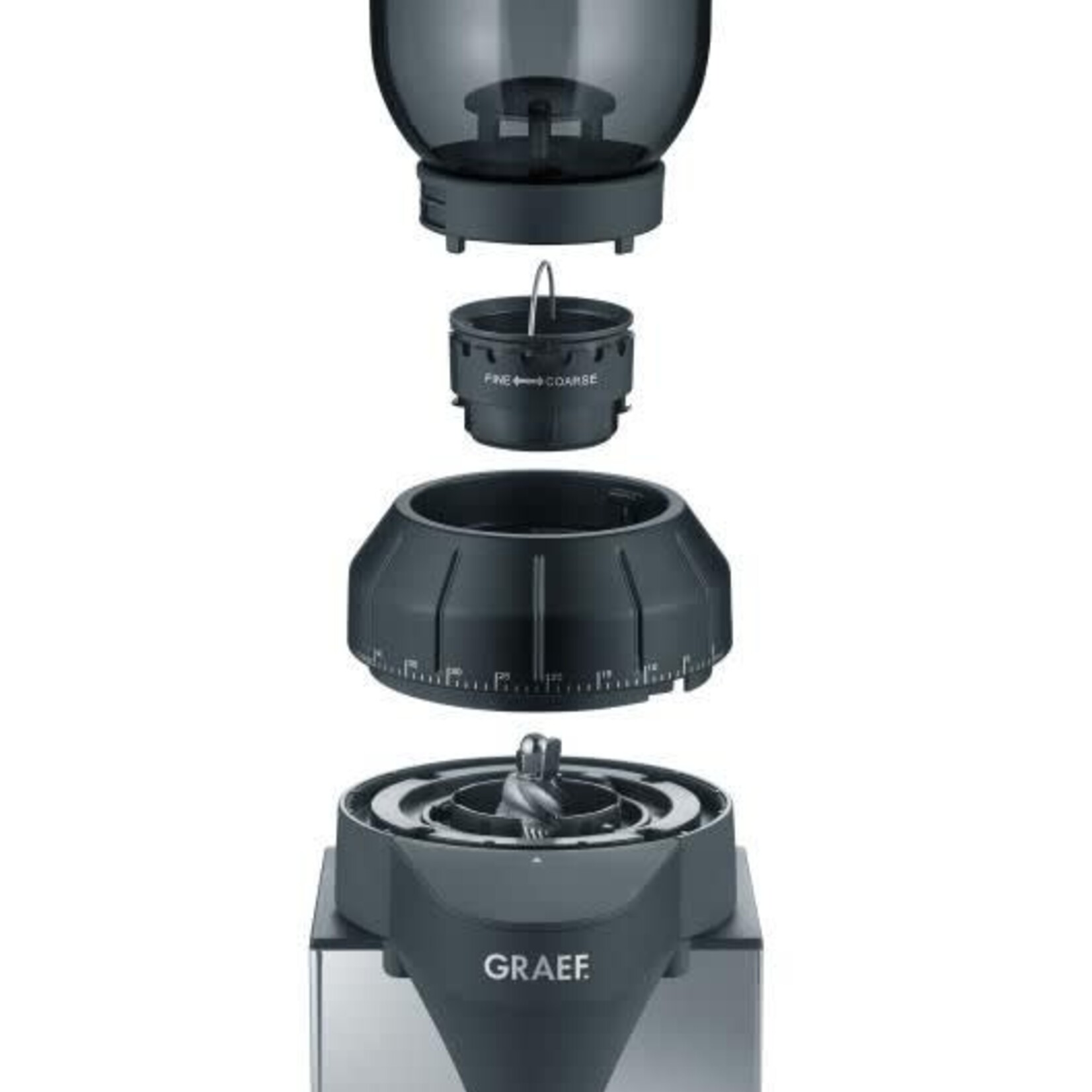 GRAEF ELECTRISCH KOFFIEMOLEN CM820 KUNSTSTOF-RVS