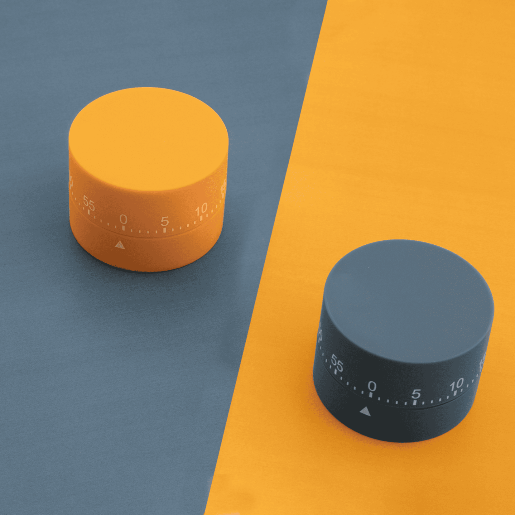 DOTZ DOTZ DT-KIT-0315 KOOKWEKKER UIT ABS GEEL OF GRIJS/BLAUW