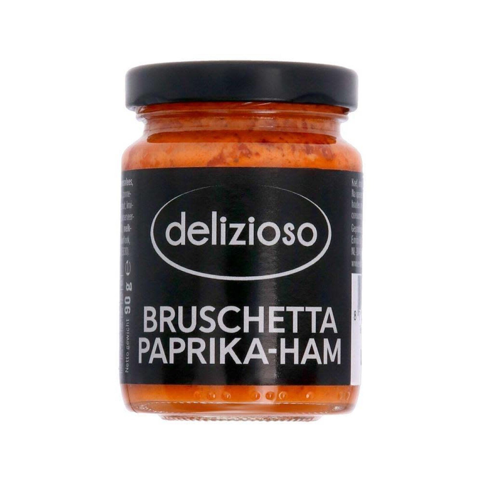 DELIZIOSO DELIZIOSO - BRUSCHETTA PAPRIKA-HAM 90 GRAM