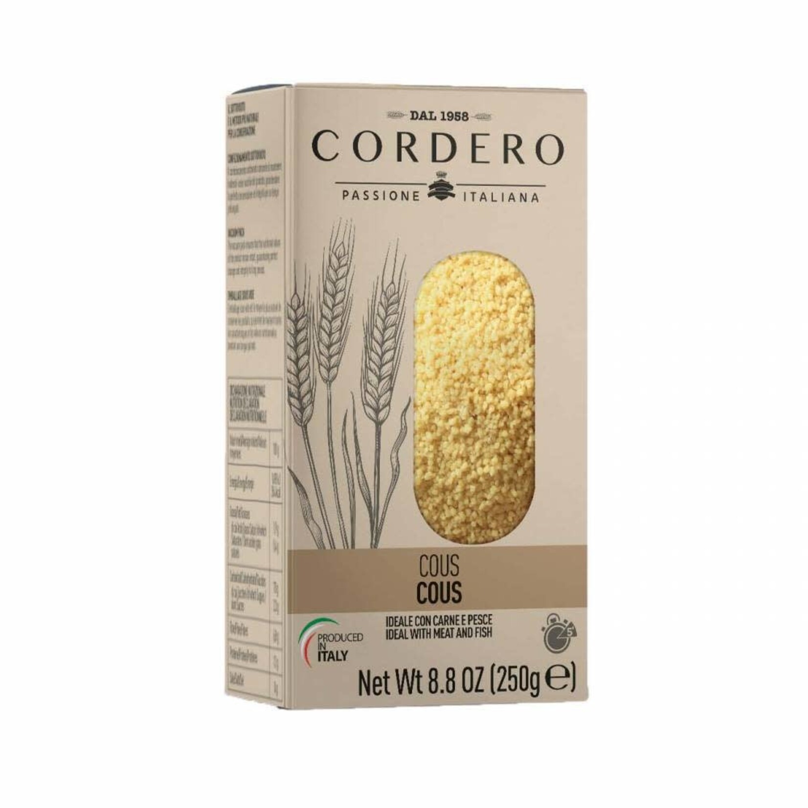 CORDERO CORDERO - COUSCOUS 250 GRAM