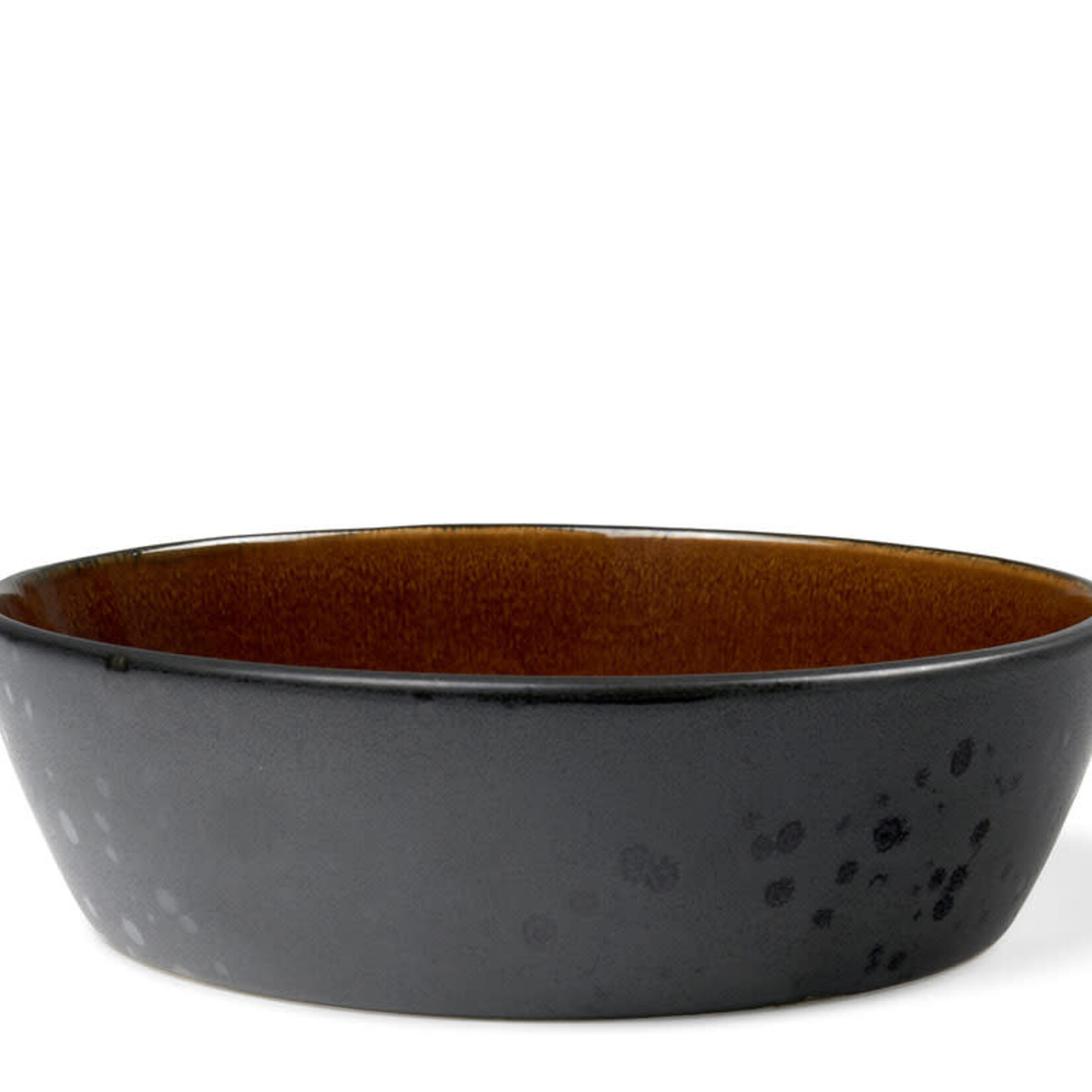 BITZ BITZ BOWL 18X5CM BLACK-GREEN