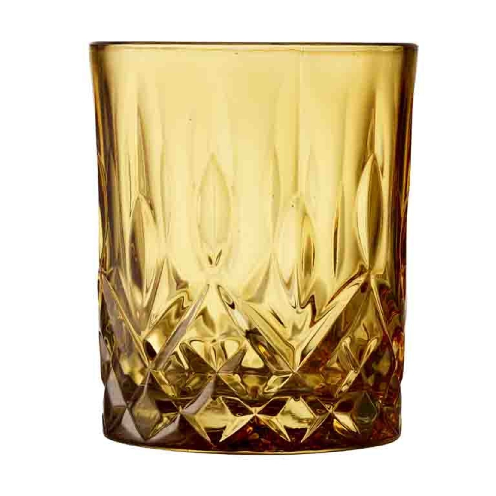 LYNGBY LYNGBY SORRENTO WHISKY GLASS 32 CL 4-DLG AMBER