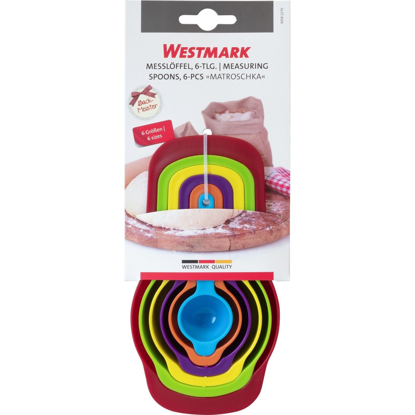 WESTMARK WESTMARK MAATLEPELS SET 6-DLG