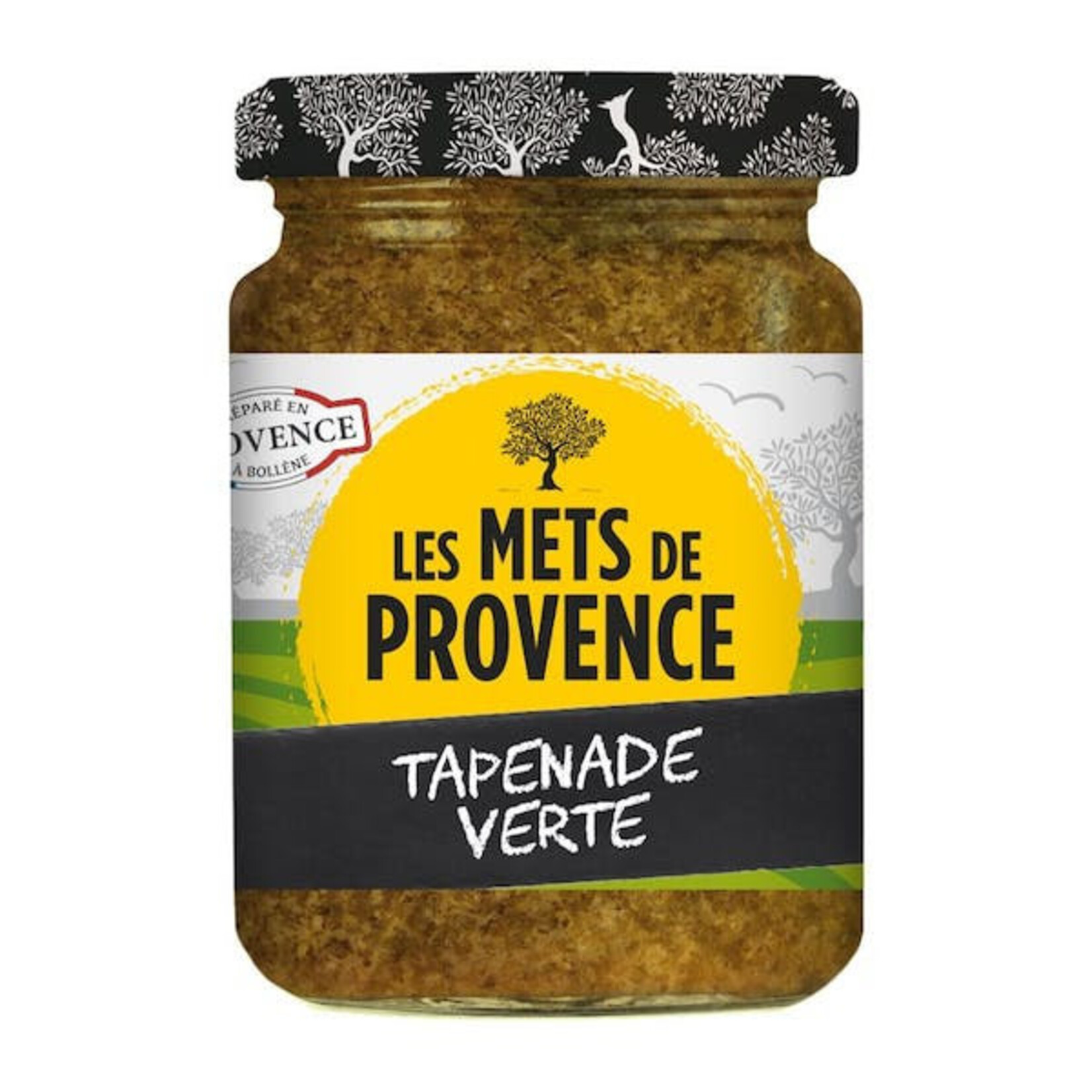 LES METS DE PROVENCE LES METS DE PROVENCE POTJE 90GRAM VERTE TAPENADE