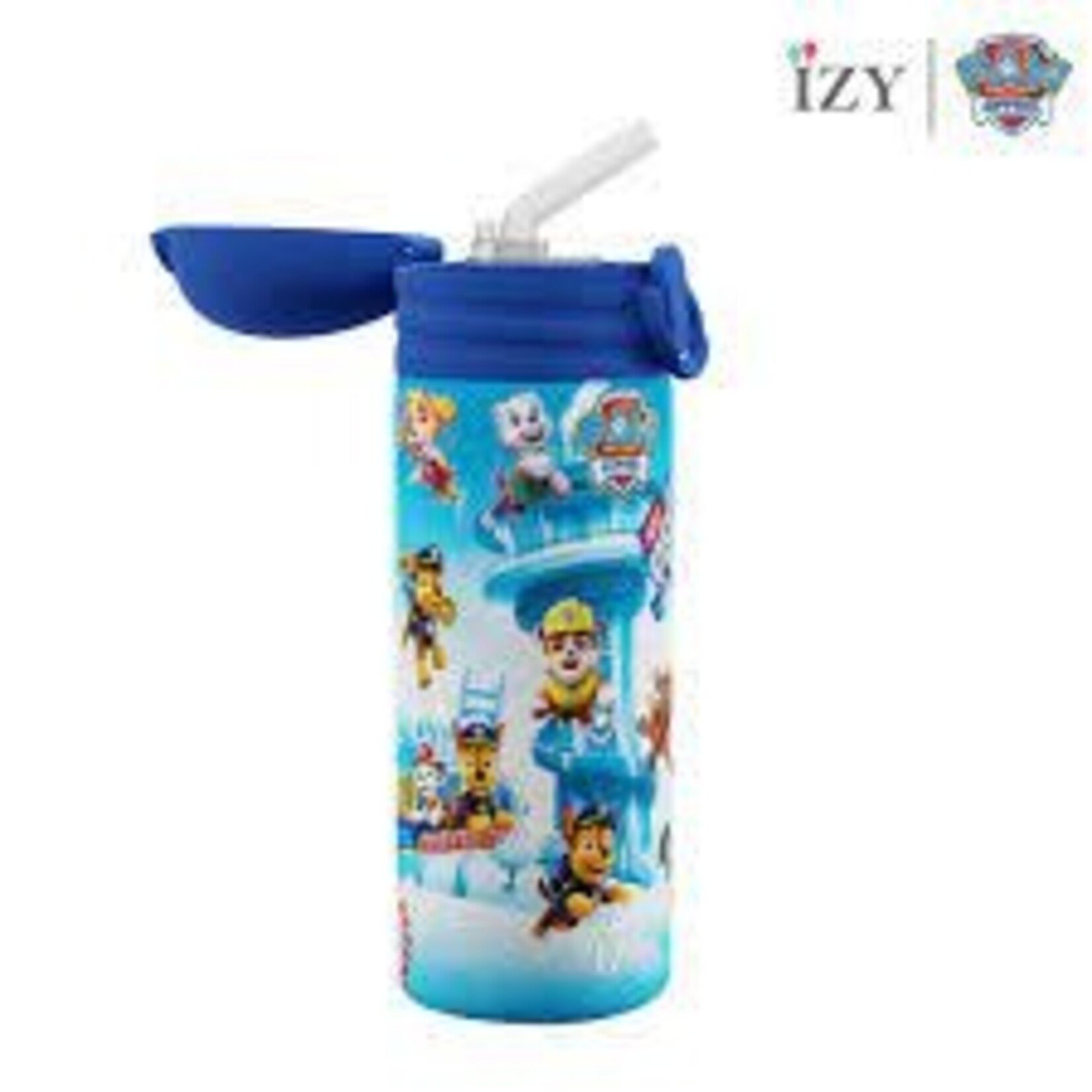 IZY IZY BOTTLE 350ML PAW PATROL REFRESH BLAUW