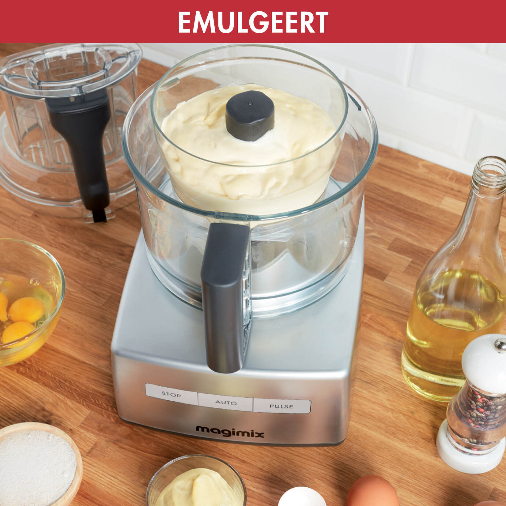 MAGIMIX MAGIMIX CS 3200 XL FOODPROCESSOR- KEUKENMACHINE MAT CHROOM